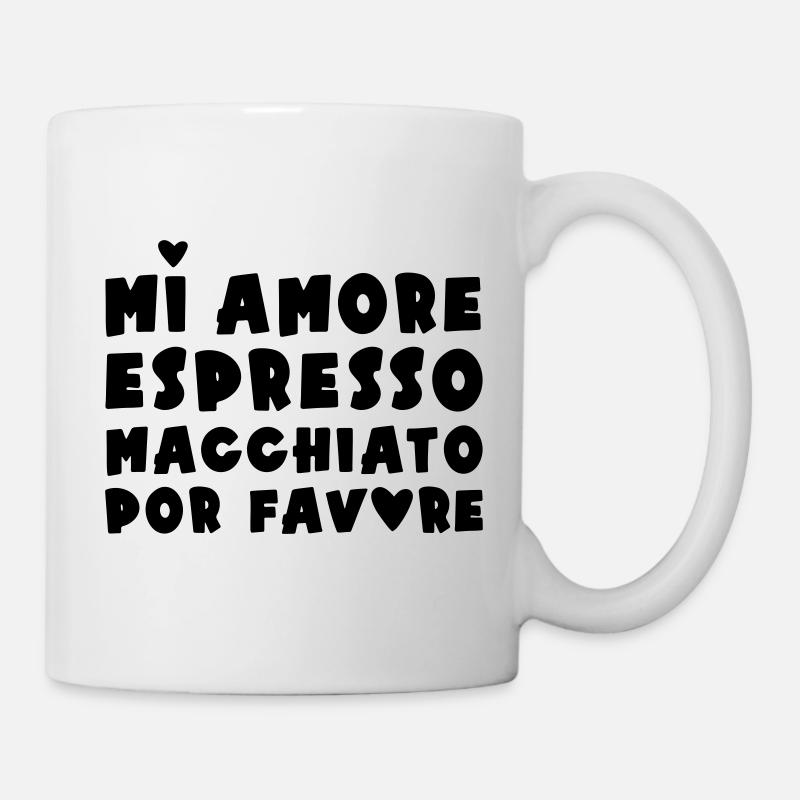 Espresso Macchiato - Tasse - Weiß