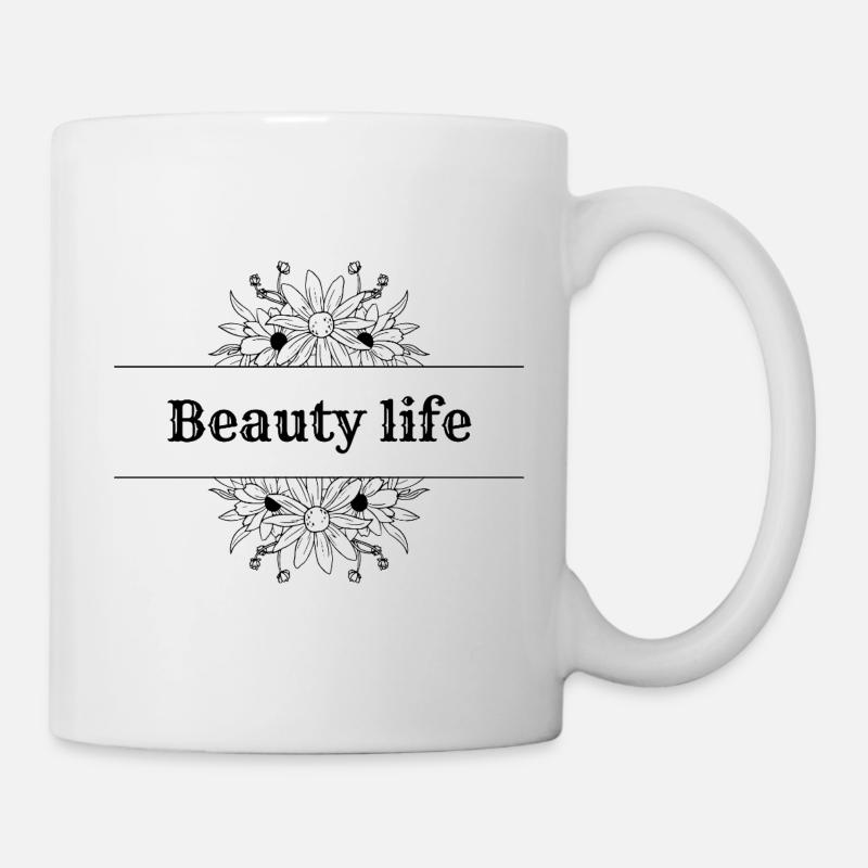 Beauty_life - Mug blanc - blanc