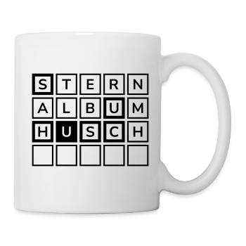 Enigmatic design for word lovers - Mug - white - Right