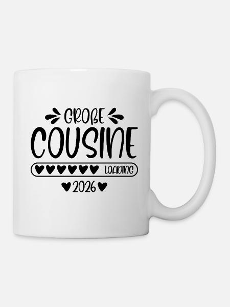 Chargement de Big Cousin 2026 - Mug blanc - blanc