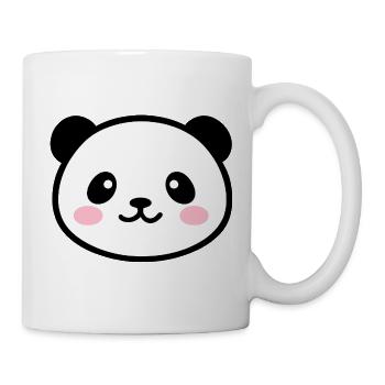Kawaii Panda Face - Mug - white - Right