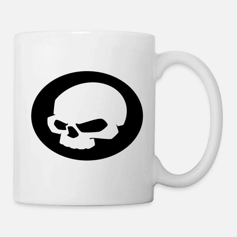 Skull - Mug - white