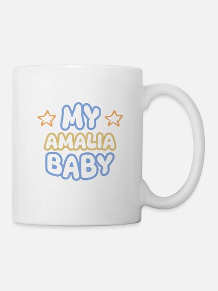 Vorname Amalia - Tasse - Weiß
