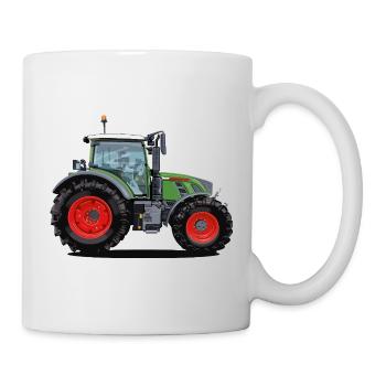Traktor, den jeder mag - Tasse - Weiß - Rechts