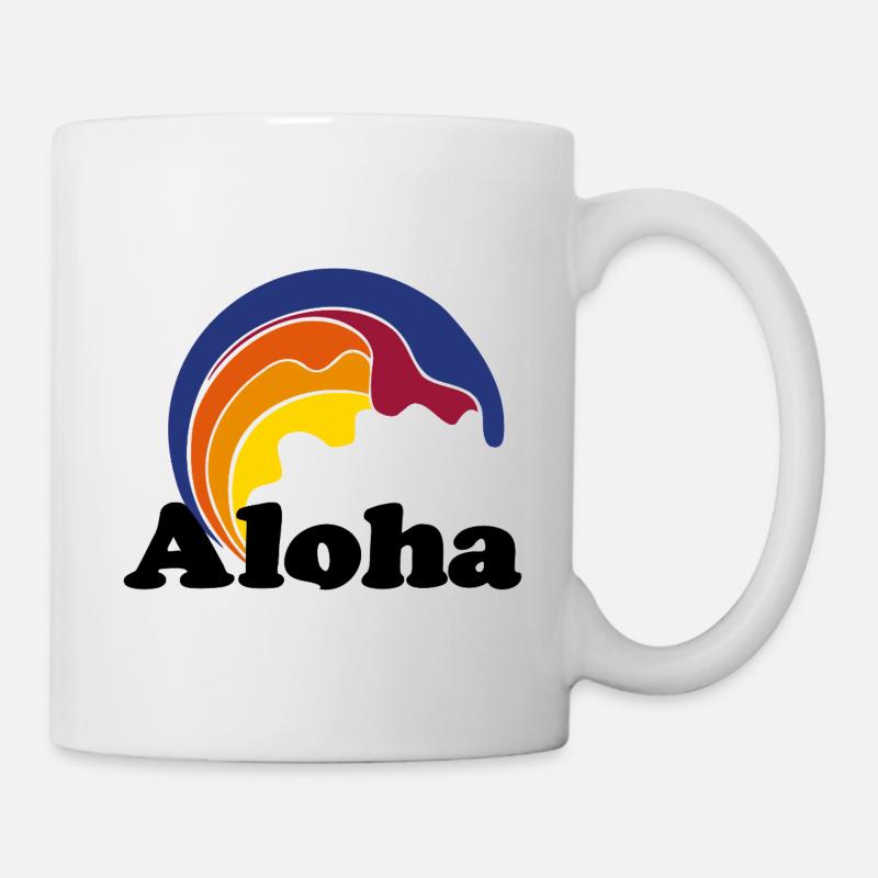 Aloha - Tasse - Weiß