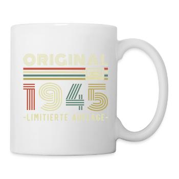 Original 1945 Jahrgang Vintage Geburtstag Retro - Mug blanc - blanc - Droite