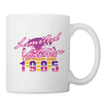 40th Birthday Limited Edition 1985 vintage - Mug - white - Right