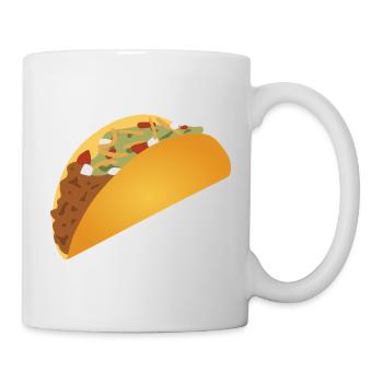 Vibrant Taco Pattern Print - Mug - white - Right