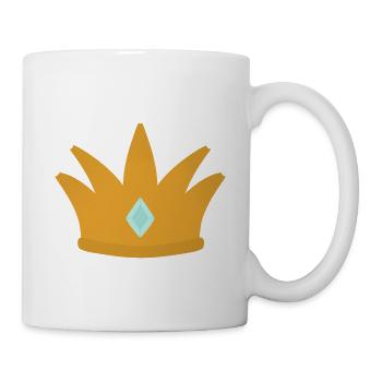 Elegant Crown with Jewel Accent - Mug - white - Right