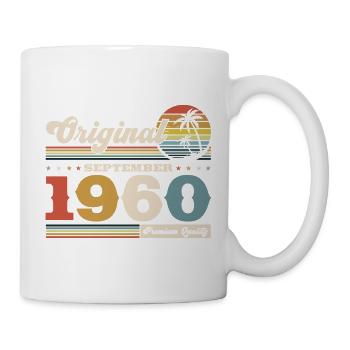 65e anniversaire Original septembre 1960 - Mug blanc - blanc - Droite
