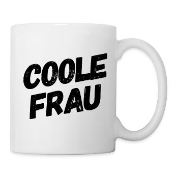 Femme cool drôle de dicton - Mug blanc - blanc - Droite