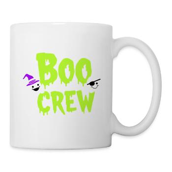 Boo Crew Halloween Ghost Friends - Mug blanc - blanc - Droite
