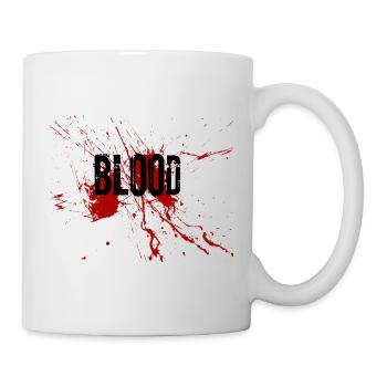 Bloody Splatter Lettering - Mug - white - Right