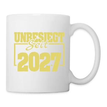 depuis 2027 - Mug blanc - blanc - Droite