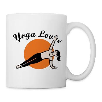 Yoga Love - Tasse - Weiß - Rechts