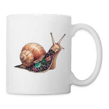 Yakuza Snail – The Slow Ink - Mug - white - Right