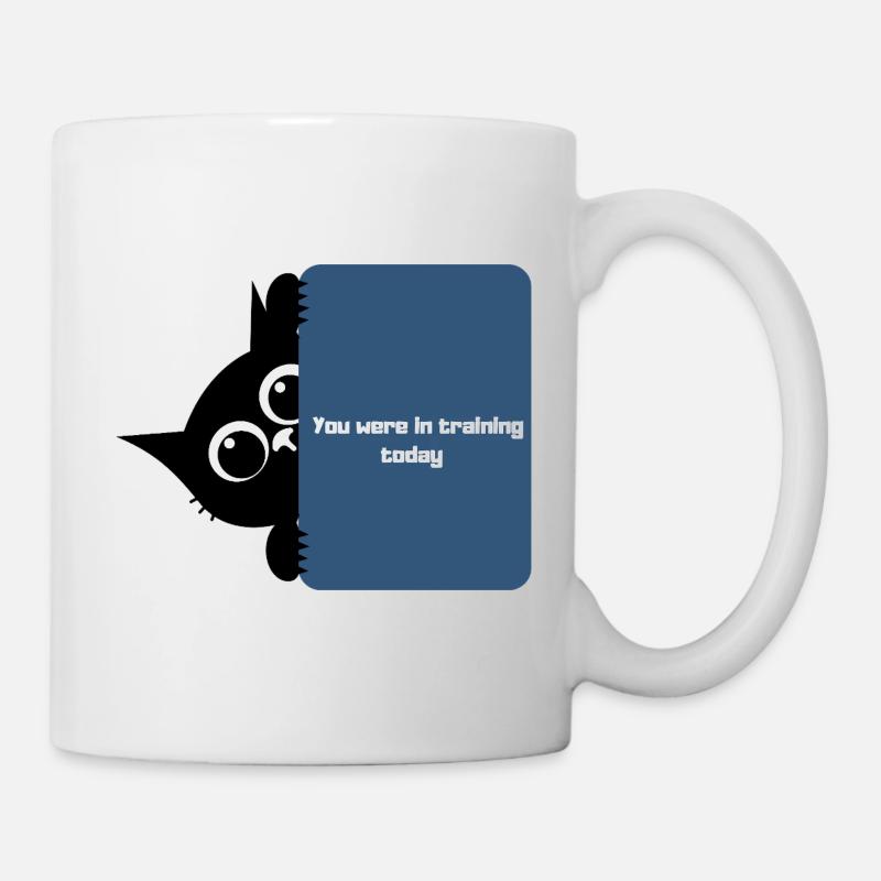 Training Day Peek Tee - Mug - white