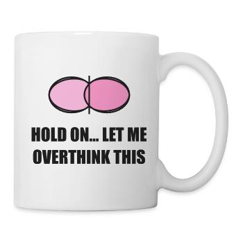 Overthinking-Club - Tasse - Weiß - Rechts