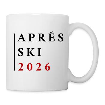 Apres Ski 2026 - Tasse - Weiß - Rechts