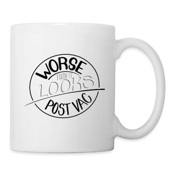 Worse than it looks, Post Vac - Mug - white - Right