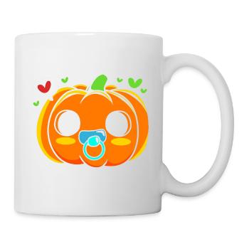 Gender Reveal Halloween Team Boy - Mug - white - Right