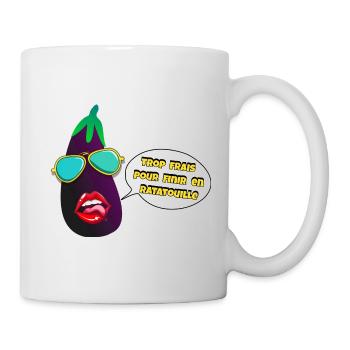 Too fresh to end up in Ratatouille - Mug - white - Right
