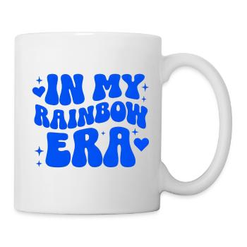 Festival de Regenbogen LGBTQ de la fierté de l’ère arc-en-ciel - Mug blanc - blanc - Droite