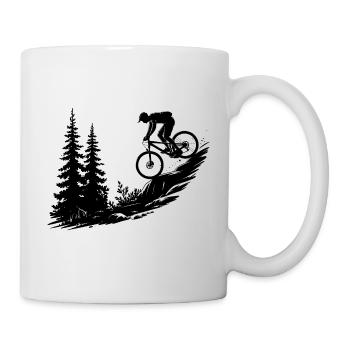 MTB Mountain Bike - Mug - white - Right