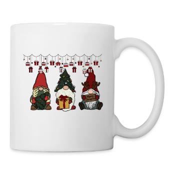 Wichtel Weihnachten - Tasse - Weiß - Rechts