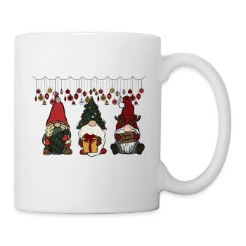 Wichtel Weihnachten  - Tasse - Weiß - Rechts