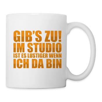 Admit it! Bodybuilding Bodybuilder Gym Weight Lifting - Mug - white - Right