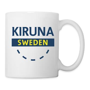 Kiruna Arctic Emblem - Mug - white - Right