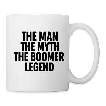 L’homme Le mythe La légende du baby-boomer Proud Boo - Mug blanc - blanc - Droite