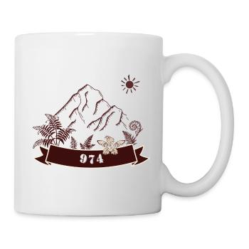 Vintage Mountains 974 Natur - Tasse - Weiß - Rechts
