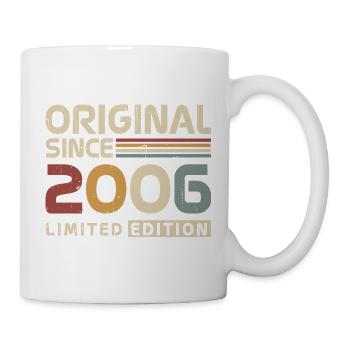 Original 2006 Vintage Vintage Birthday Retro - Mug - white - Right