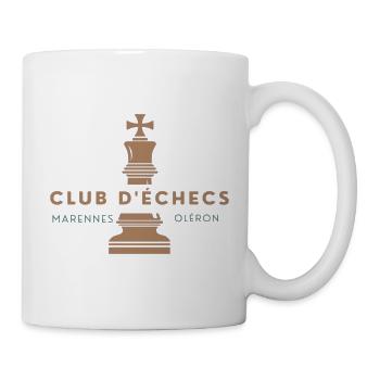 Marennes Oléron Chess Club - Mug - white - Right