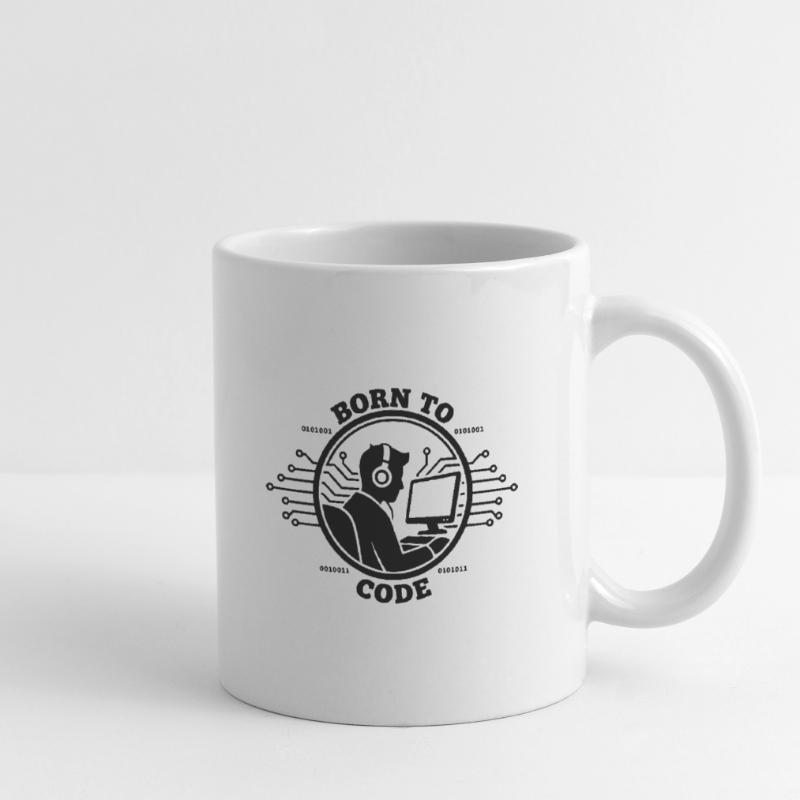 Programmierer, der zum Programmieren geboren wurde Programmierer Tasse