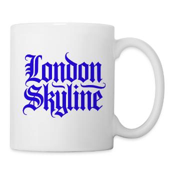 London Skyline - Tasse - Weiß - Rechts