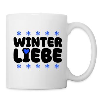 Winter Love Heart - Mug - white - Right