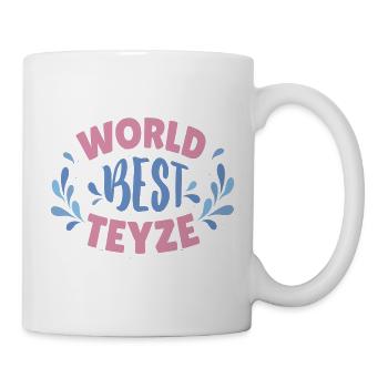 Die beste Teyze (Tante) der Welt - Türk Teyze - Tasse - Weiß - Rechts