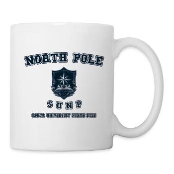 North Pole Universit - Tasse - Weiß - Rechts