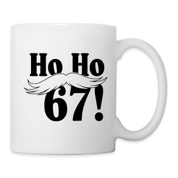 Ho Ho 67! - Tasse - Weiß - Rechts