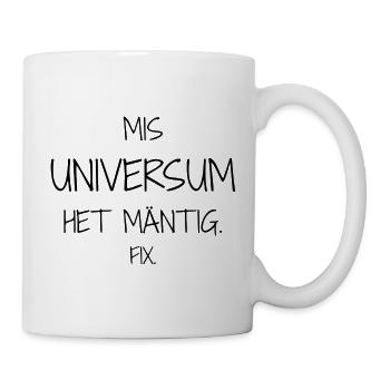 Design affirmatif – l’ironie dans la vie quotidienne - Mug blanc - blanc - Droite