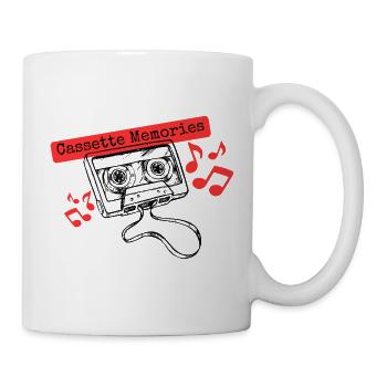 Cassette Memories - Retro Tape - Mug - white - Right