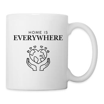 Home_Is_Everywhere_icon_black - Tasse - Weiß - Rechts