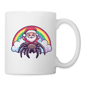 Tarantula Weihnachtsmann Weihnachten - Tasse - Weiß - Rechts