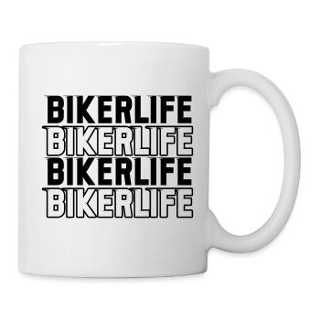 Biker_life_fast - Mug - white - Right