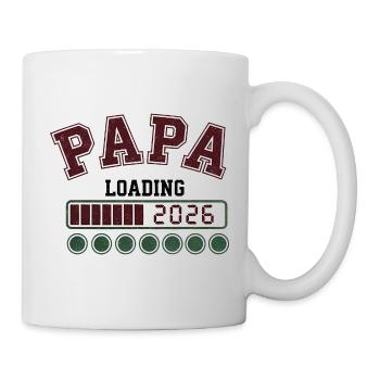 Papa 2026 Loading - Tasse - Weiß - Rechts