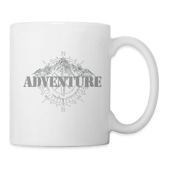Abenteuer - Tasse - Weiß - Rechts
