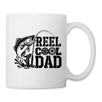 Pêcheur, pêcheur, pêcheur, poisson, moulinet, Cool Dad - Mug blanc - blanc - Droite